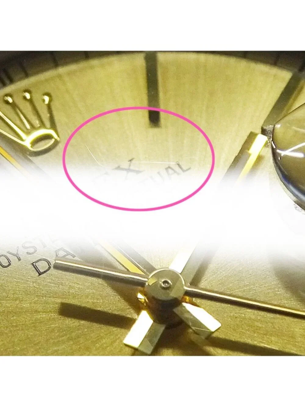 Rolex Datejust T Watch Automatic Winding at Stainless Steel Gold YG Combination